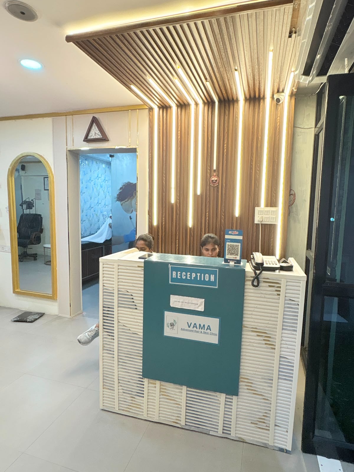 Doctors at VAMA clinic