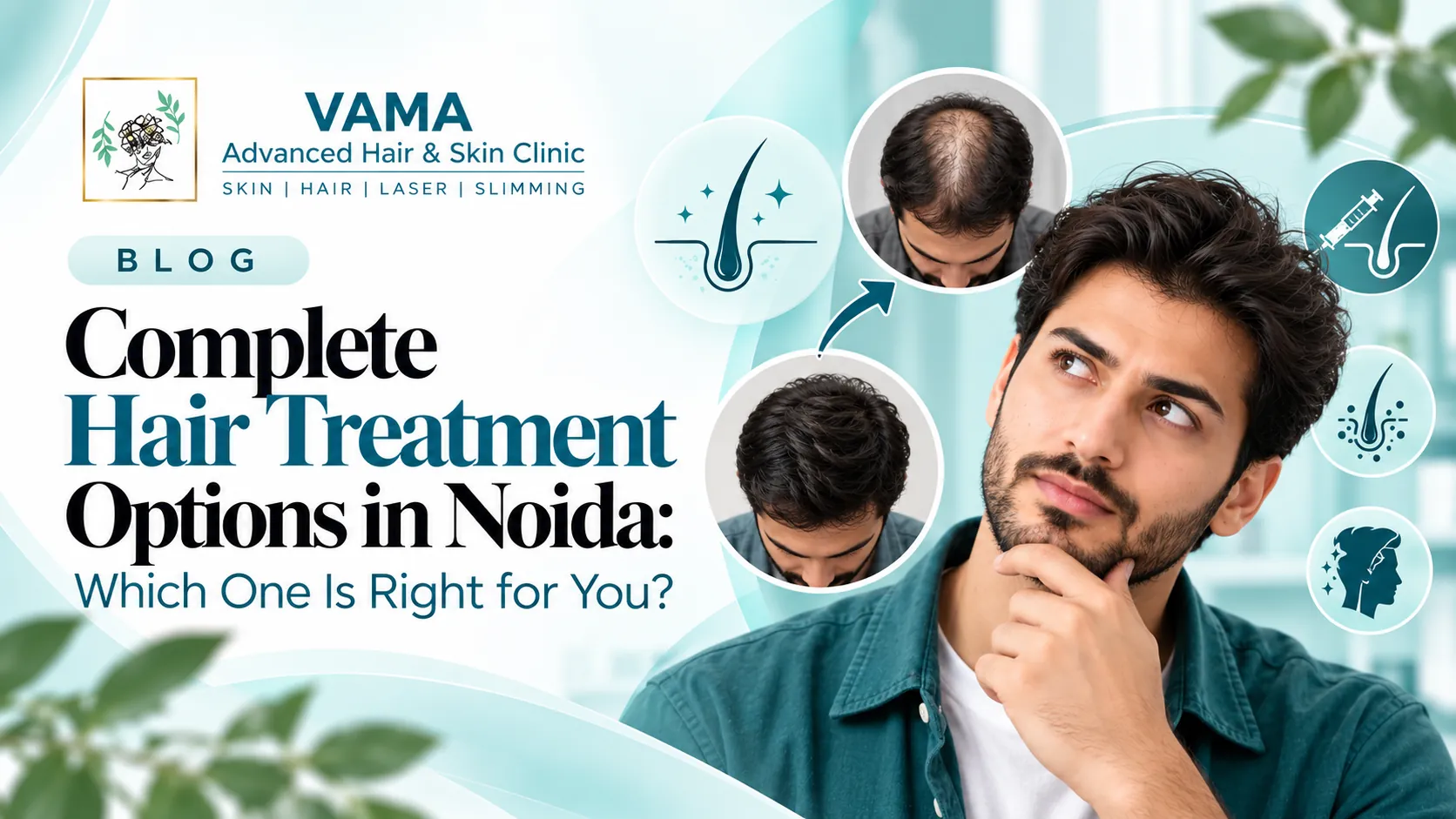 Complete Hair Treatment Options in Noida: Which One Is Right for You?