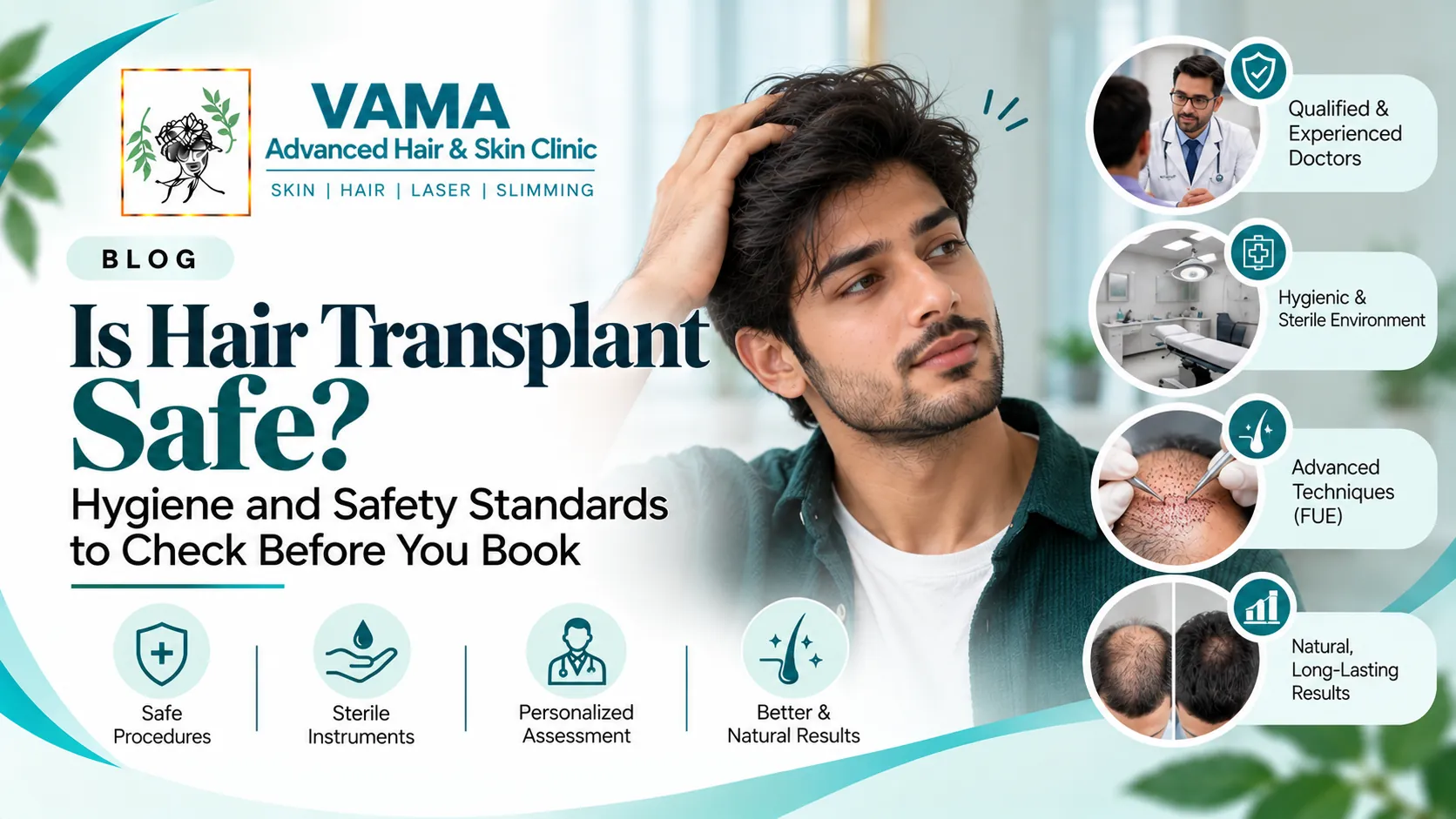 Is Hair Transplant Safe? Hygiene and Safety Standards to Check Before You Book